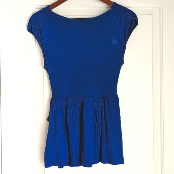 Anthropologie (Ric Rac) Blue Top - Picture 4 of 4